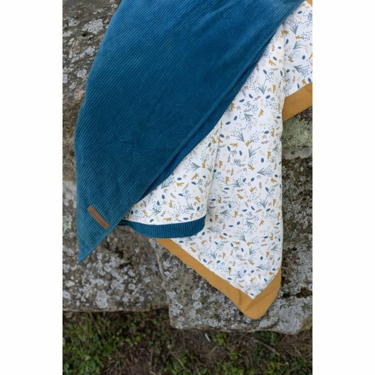 Filt Domiva 75 x 100 cm Blå - 2