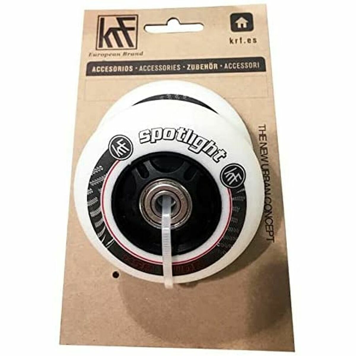 Hjul Spotlight LED KRF 72 MM Vit - 8