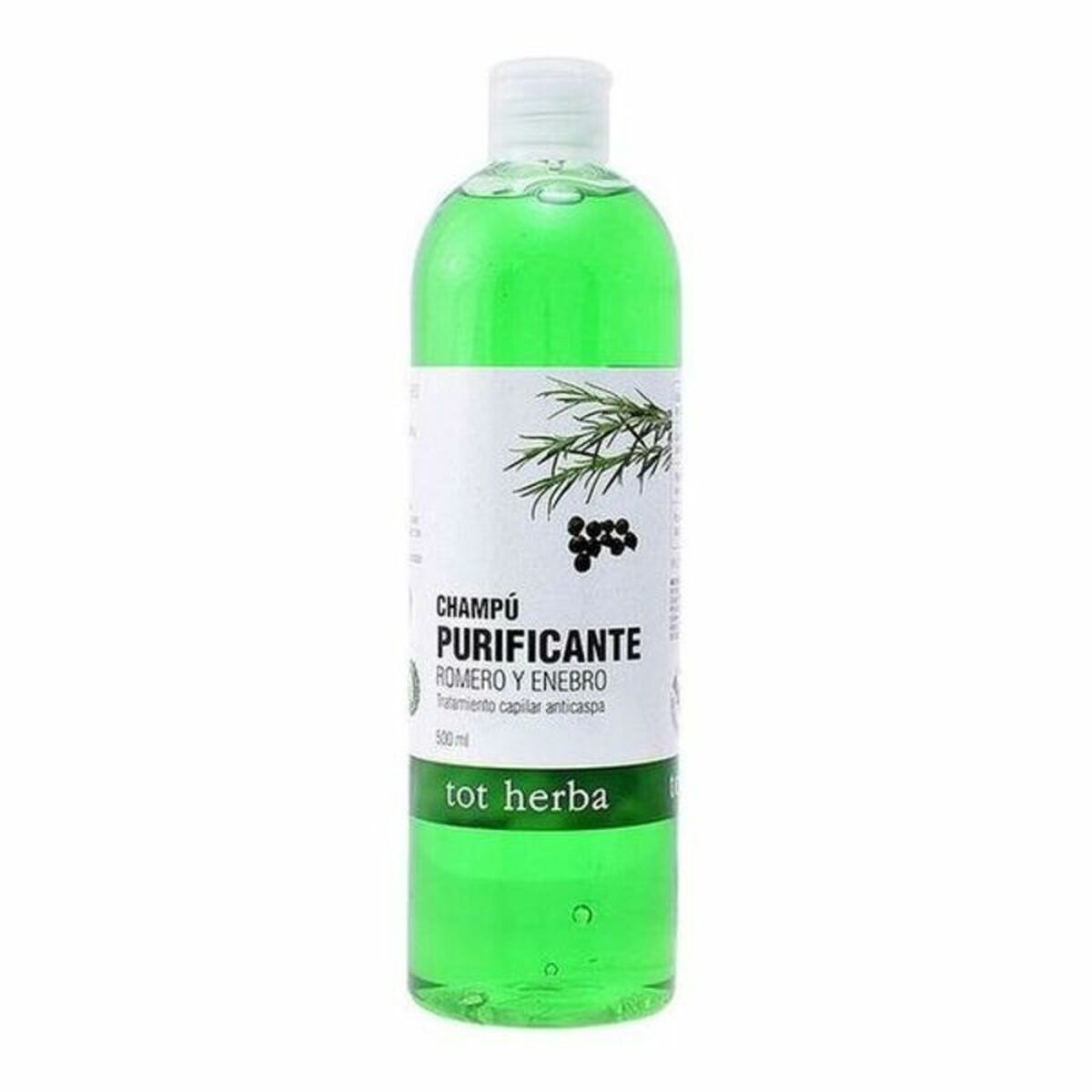 Anti-mjäll schampo Tot Herba Champú Purificante 500 ml