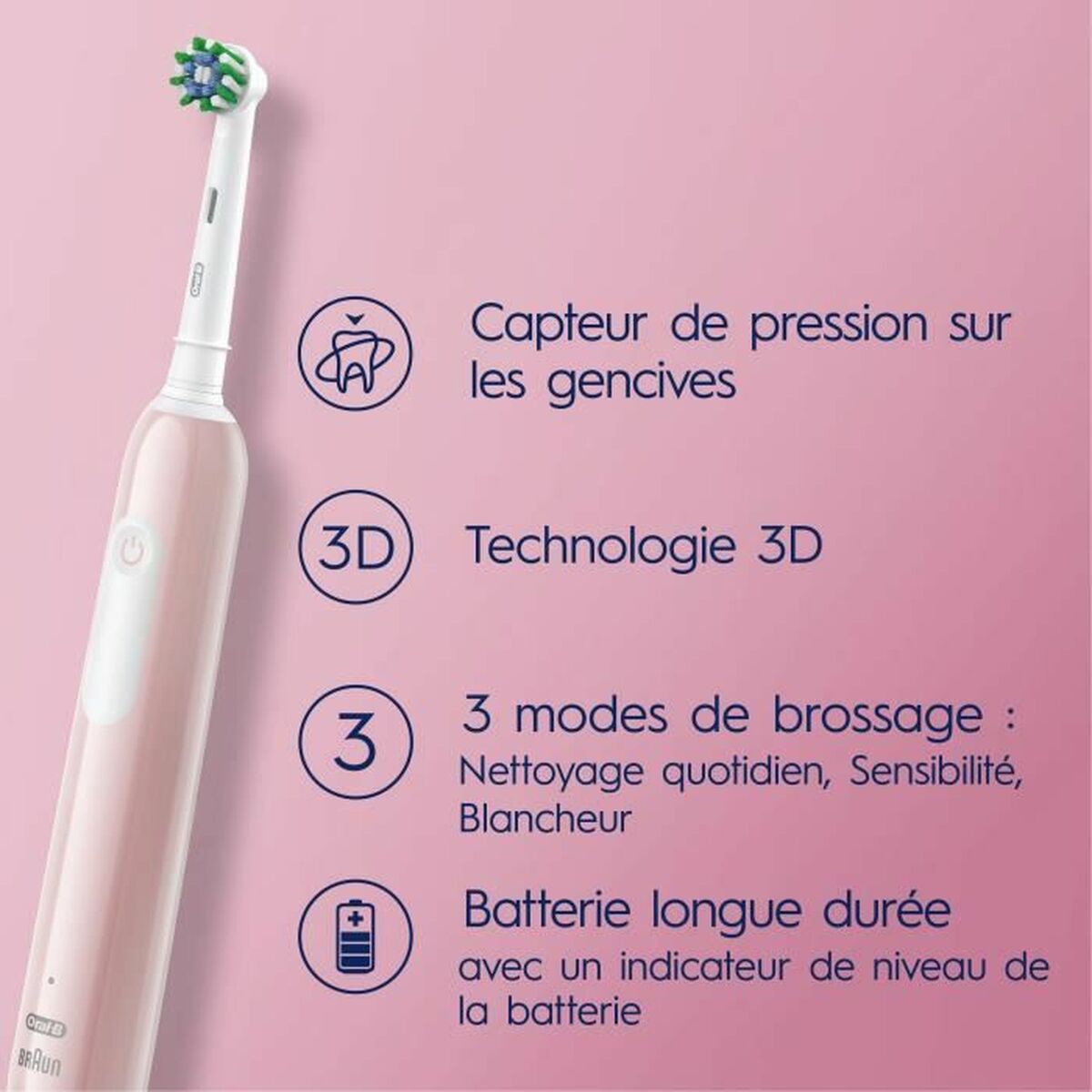 Elektrisk Tandborste Oral-B Pro 1 - 5