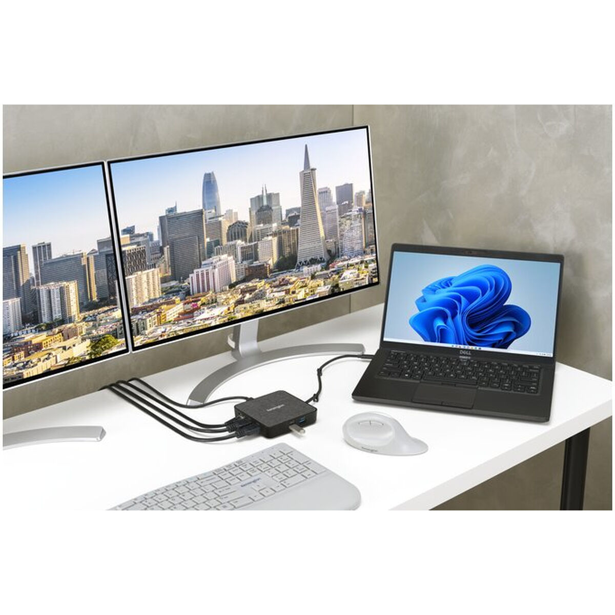 USB-HUB Kensington Replicador de puertos portátil USB4 MD120U4 Svart - 4