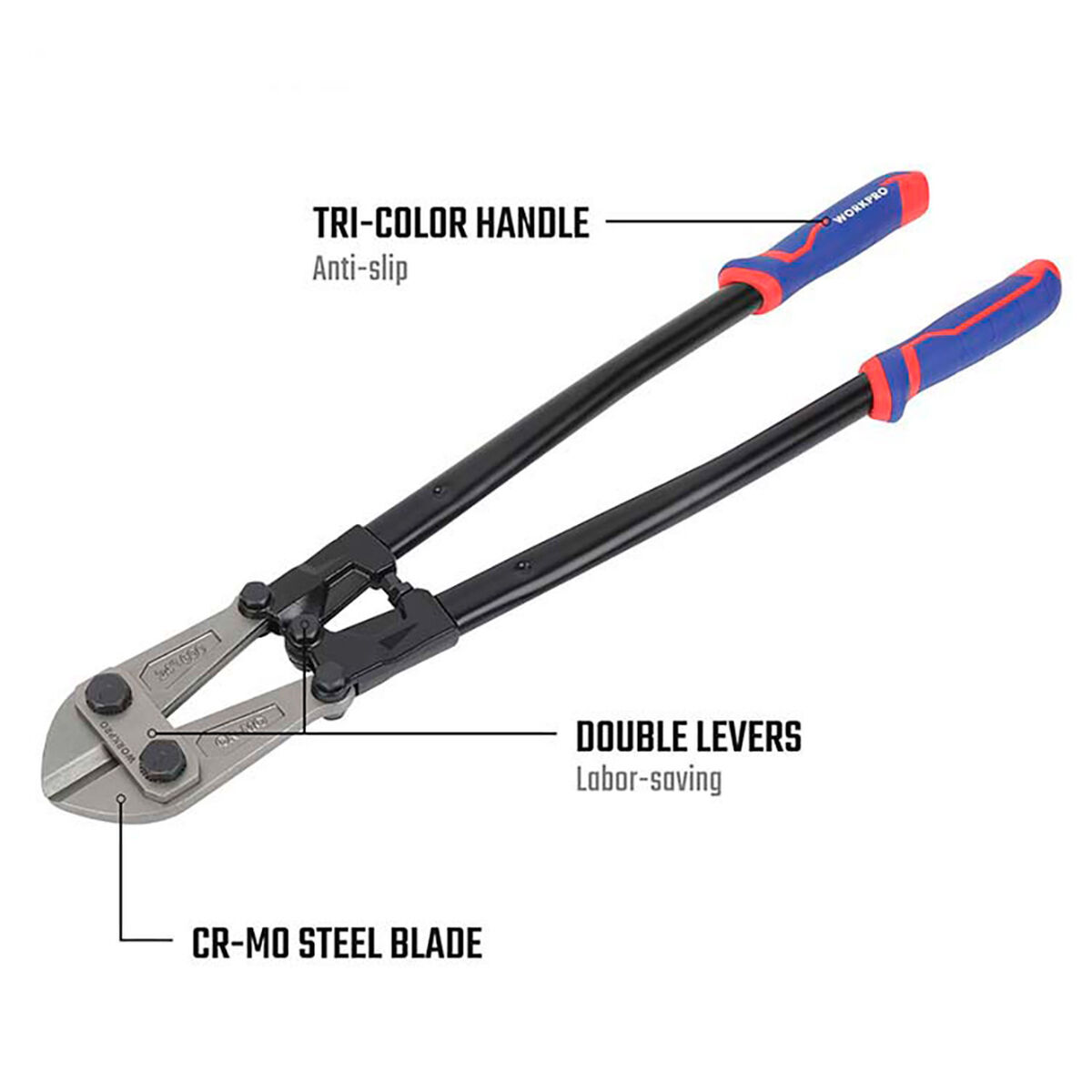 Saxar Workpro 24" Stål 11 mm 60 cm - 7