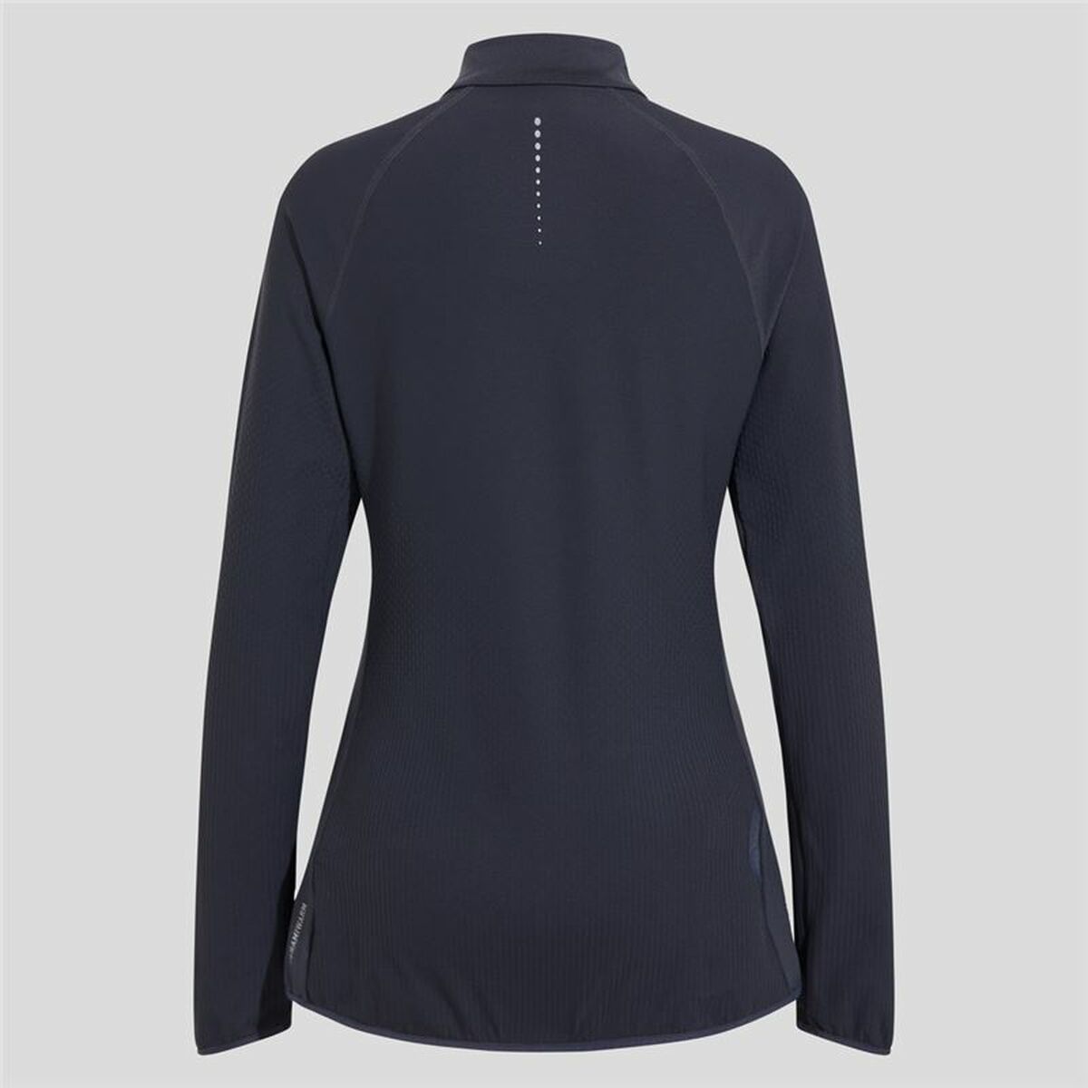 T-shirt med lång ärm Unisex Odlo 1/2 Zip Zeroweight Svart - 6