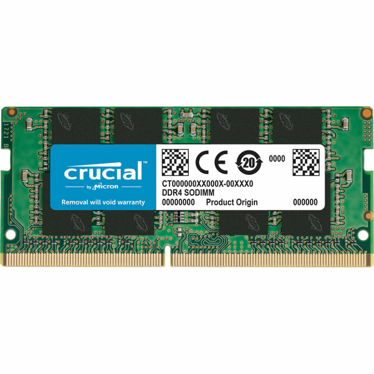 RAM-minne Crucial CT8G4SFRA32A 8 GB DDR4 3200 MHz CL22