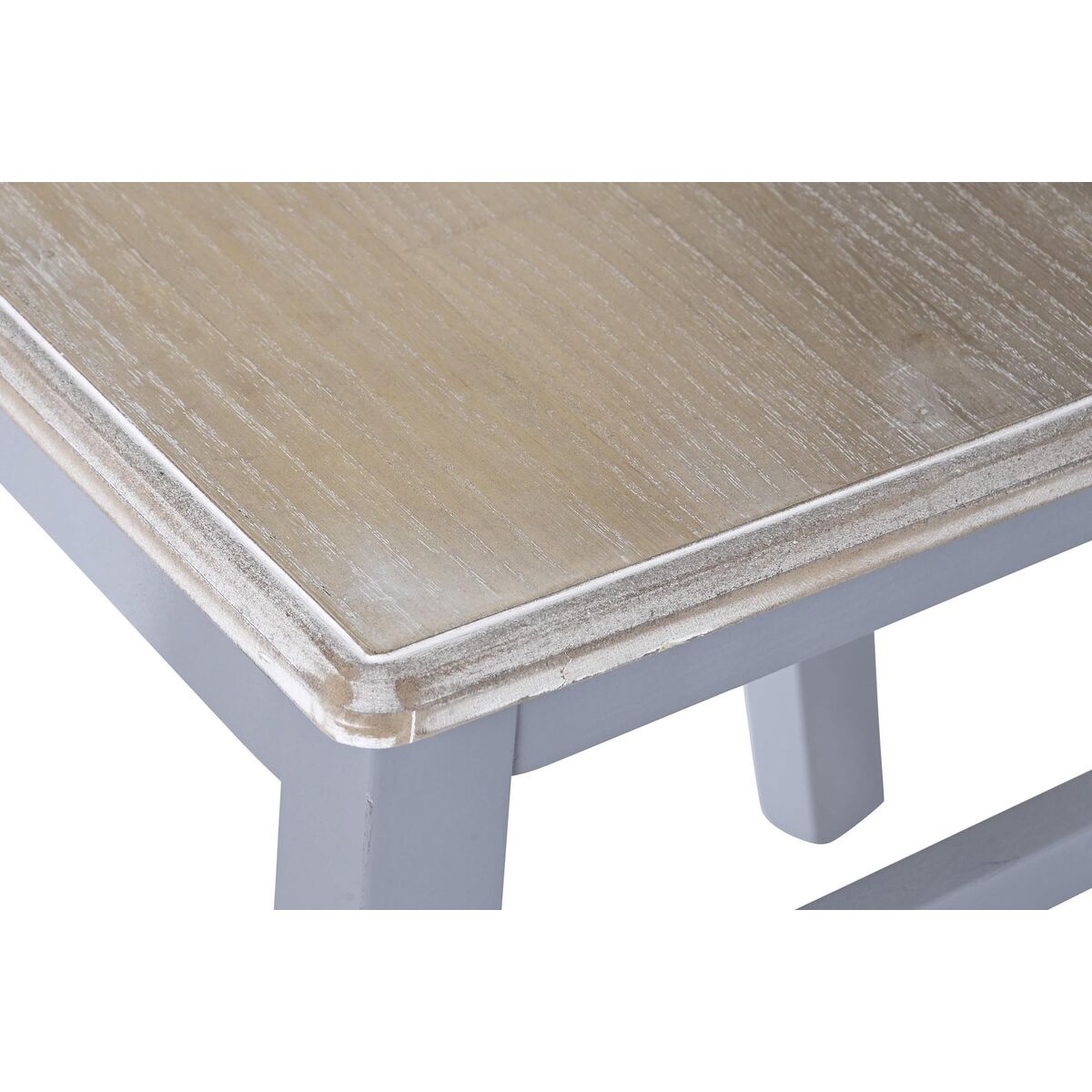 Matsalsstol DKD Home Decor 40 x 42 x 94,5 cm Naturell Grå - 4