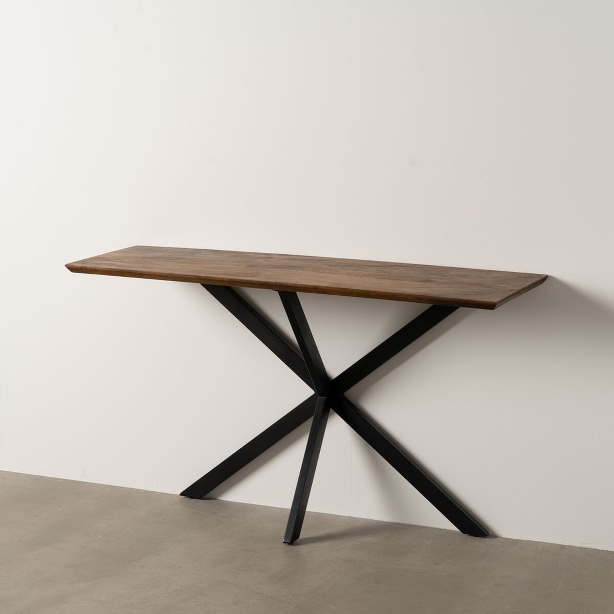 Mottagare Svart Naturell 130 x 40 x 76 cm - 2