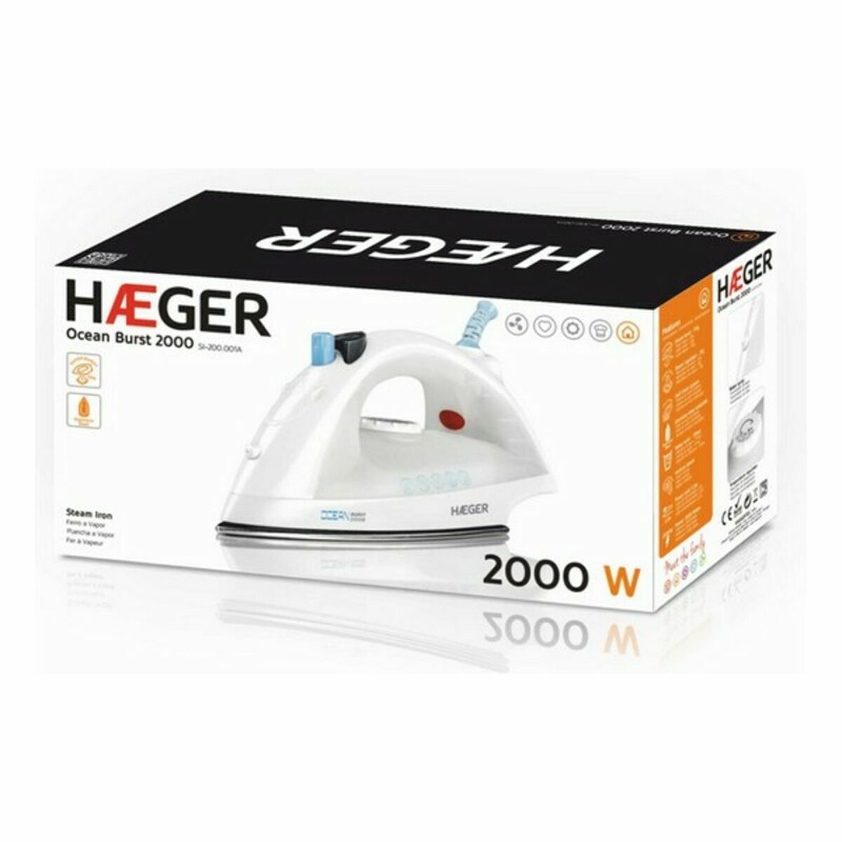 Ångstrykjärn Haeger SI-200.001A 2000W 2000 W - 4