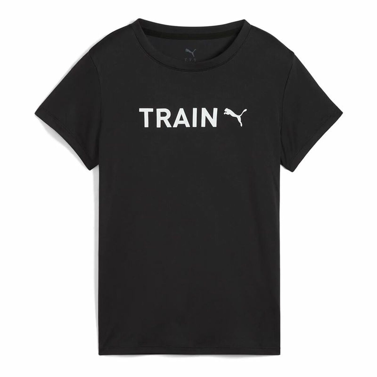 T-shirt med kortärm Dam Puma Graphics Svart