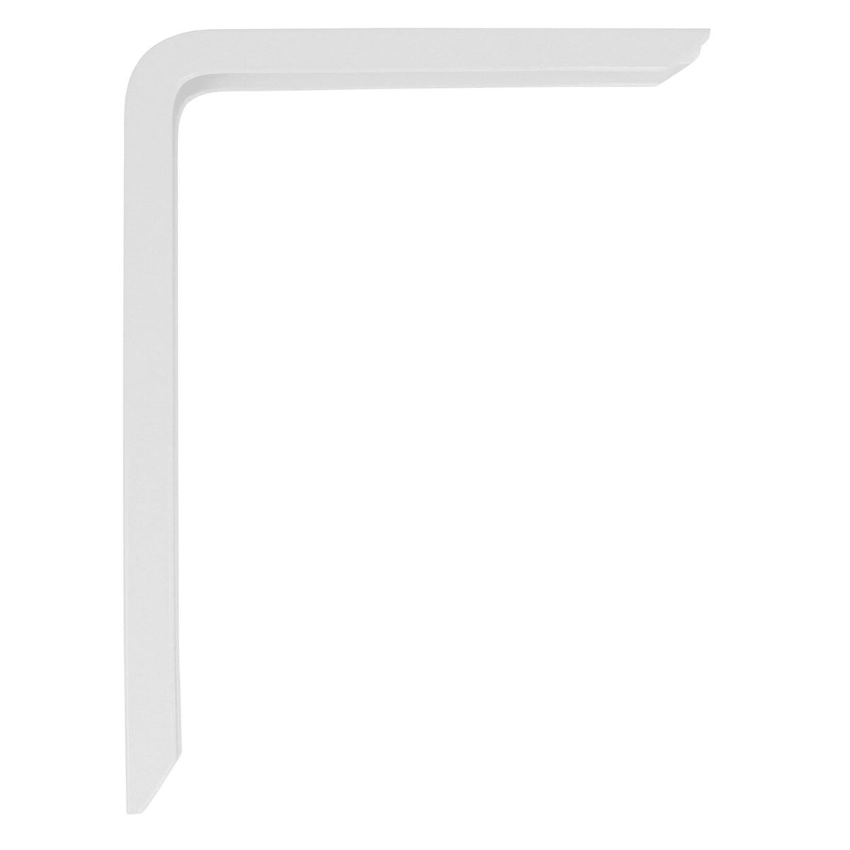 Vägghållare AMIG 4plus-21115 Hyllor Aluminium Vit (35 x 20 cm)