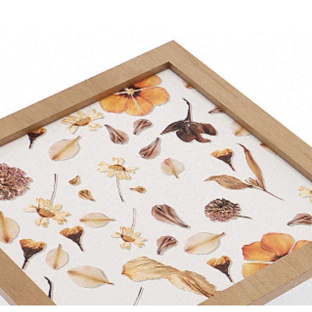 Dekorationslåda Versa Trä MDF Blomblad - 2