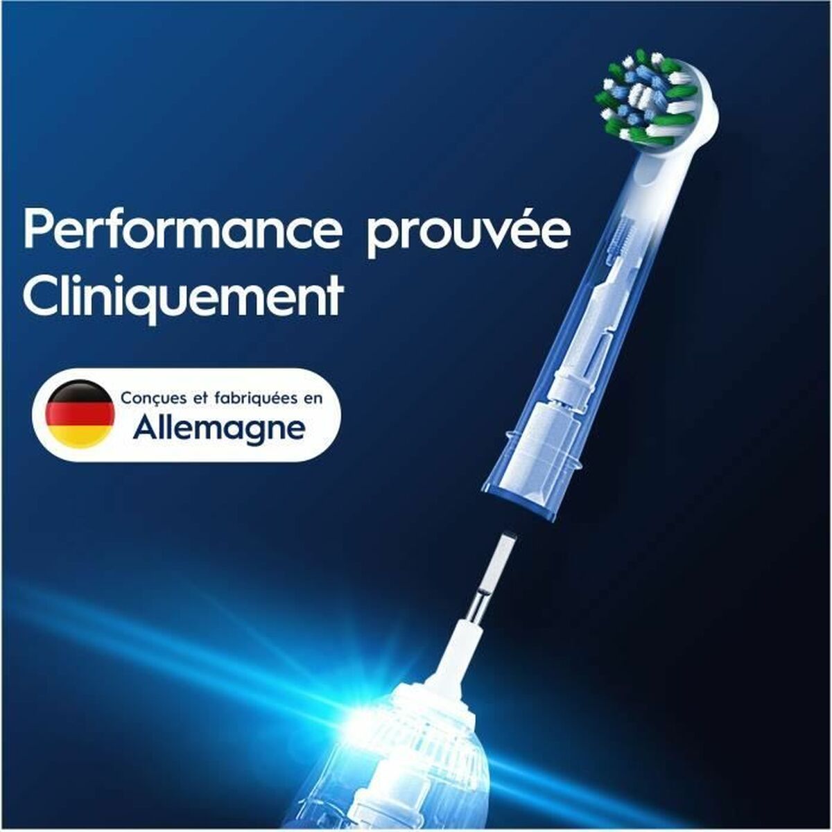 Tandborsthuvud Oral-B 6 antal Vit - 2