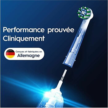 Tandborsthuvud Oral-B 6 antal Vit