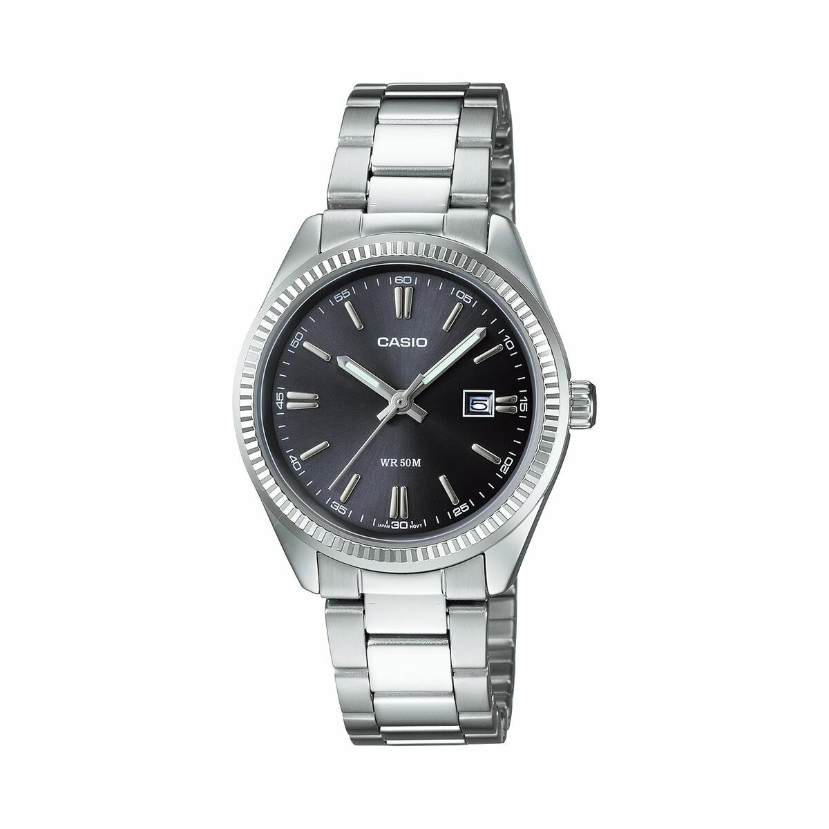 Unisexklocka Casio LTP-1302PD-1A1VEG Silvrig (Ø 30 mm)