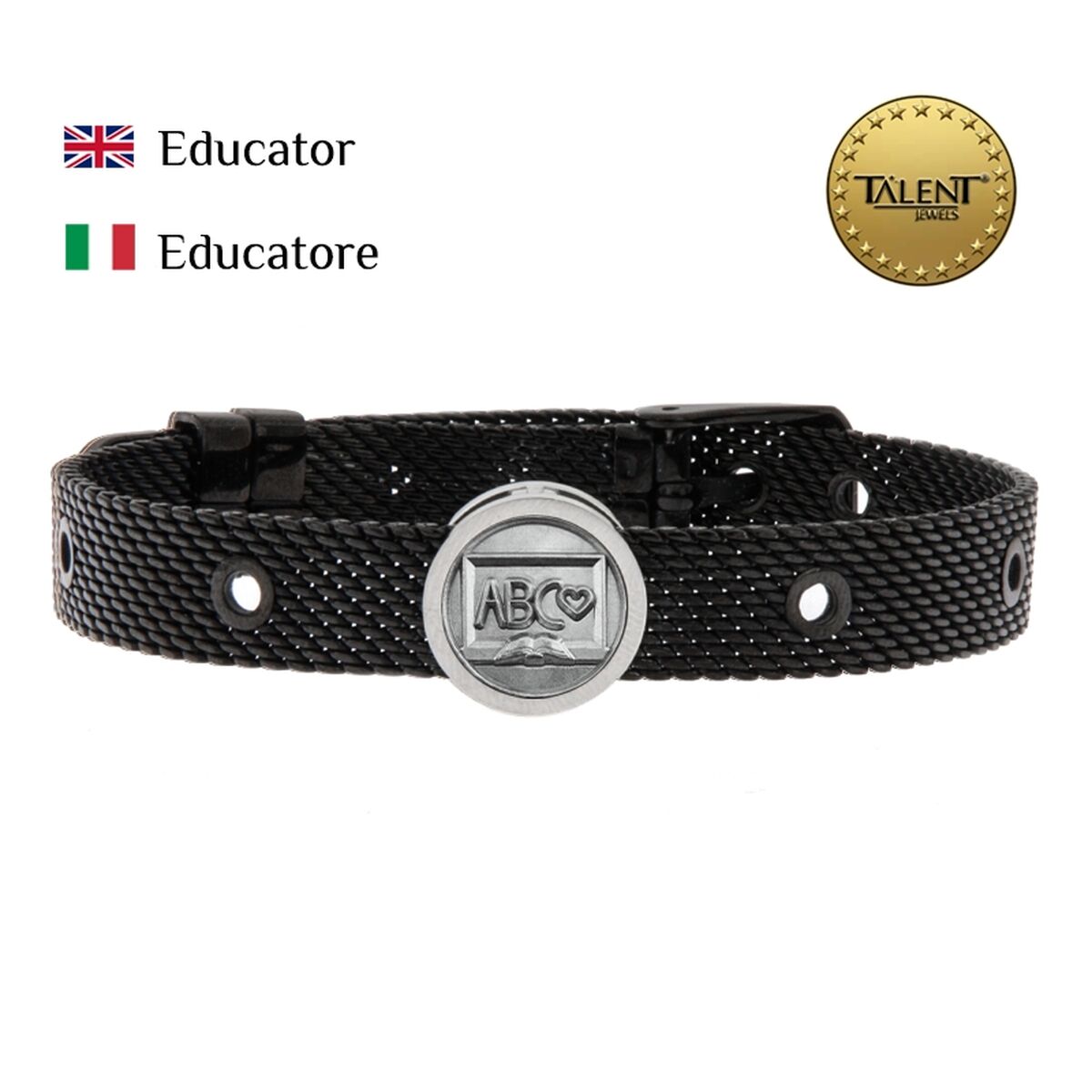 Unisexarmband Educator Talent Jewels TJA-2-06-03-2-235 Svart - 2