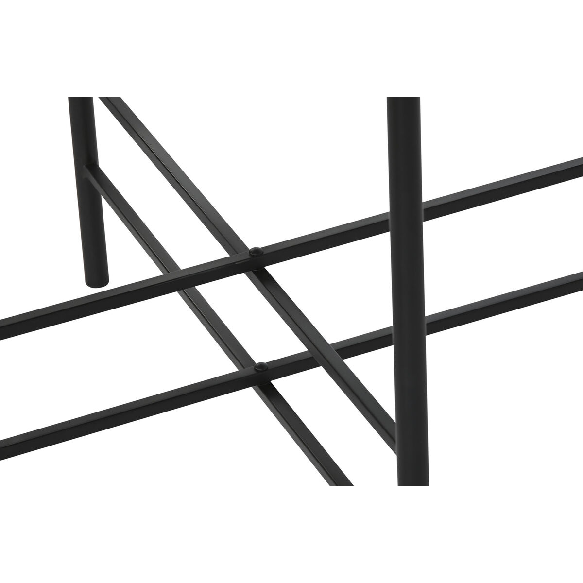 Soffbord Home ESPRIT Brun Svart Naturell Glas Granträ 61 x 50 x 53 cm - 3