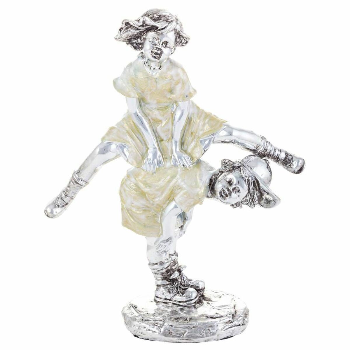 Prydnadsfigur Alexandra House Living Polyresin Pojkar 10 x 27 x 21 cm