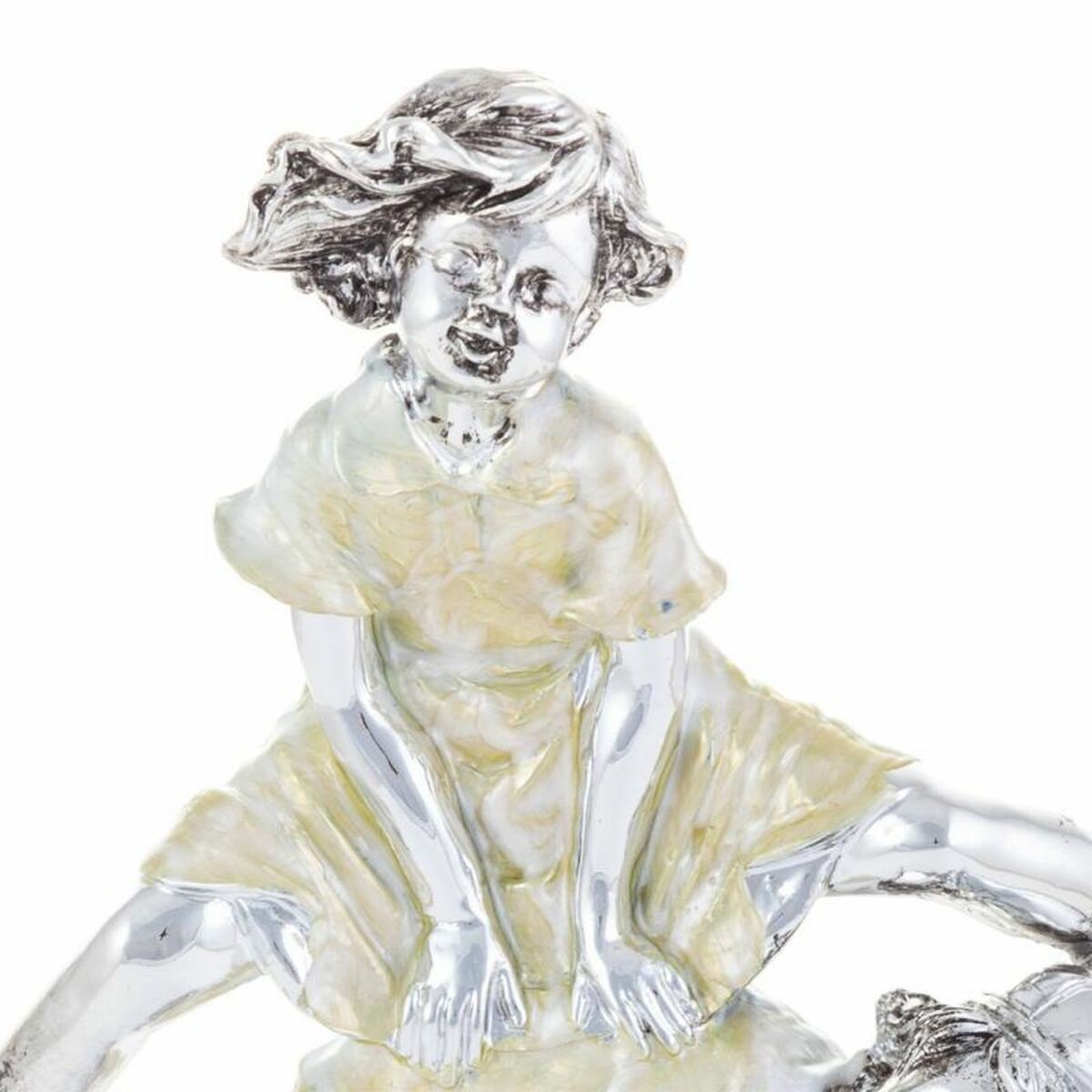 Prydnadsfigur Alexandra House Living Polyresin Pojkar 10 x 27 x 21 cm - 3