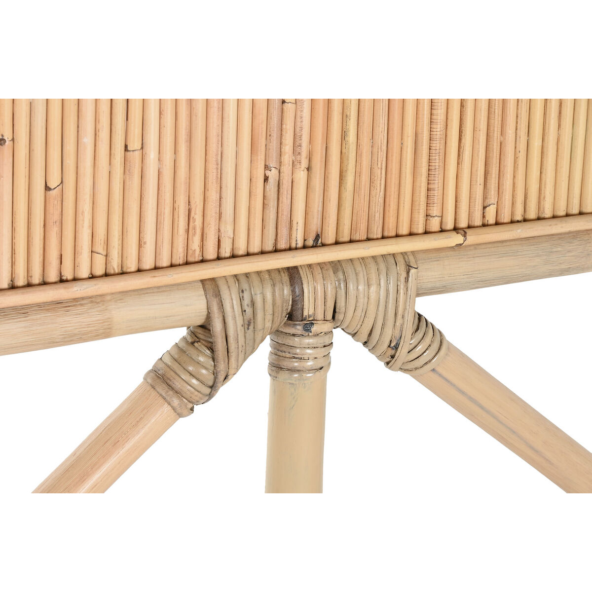 Sänggavel Home ESPRIT Naturell 153 X 3 X 138 cm - 3
