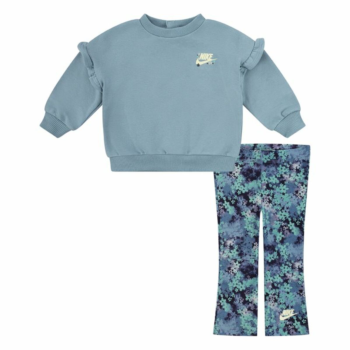 Träningskläder, Barn Nike Fresh Cut Dolman Ruffle Blå