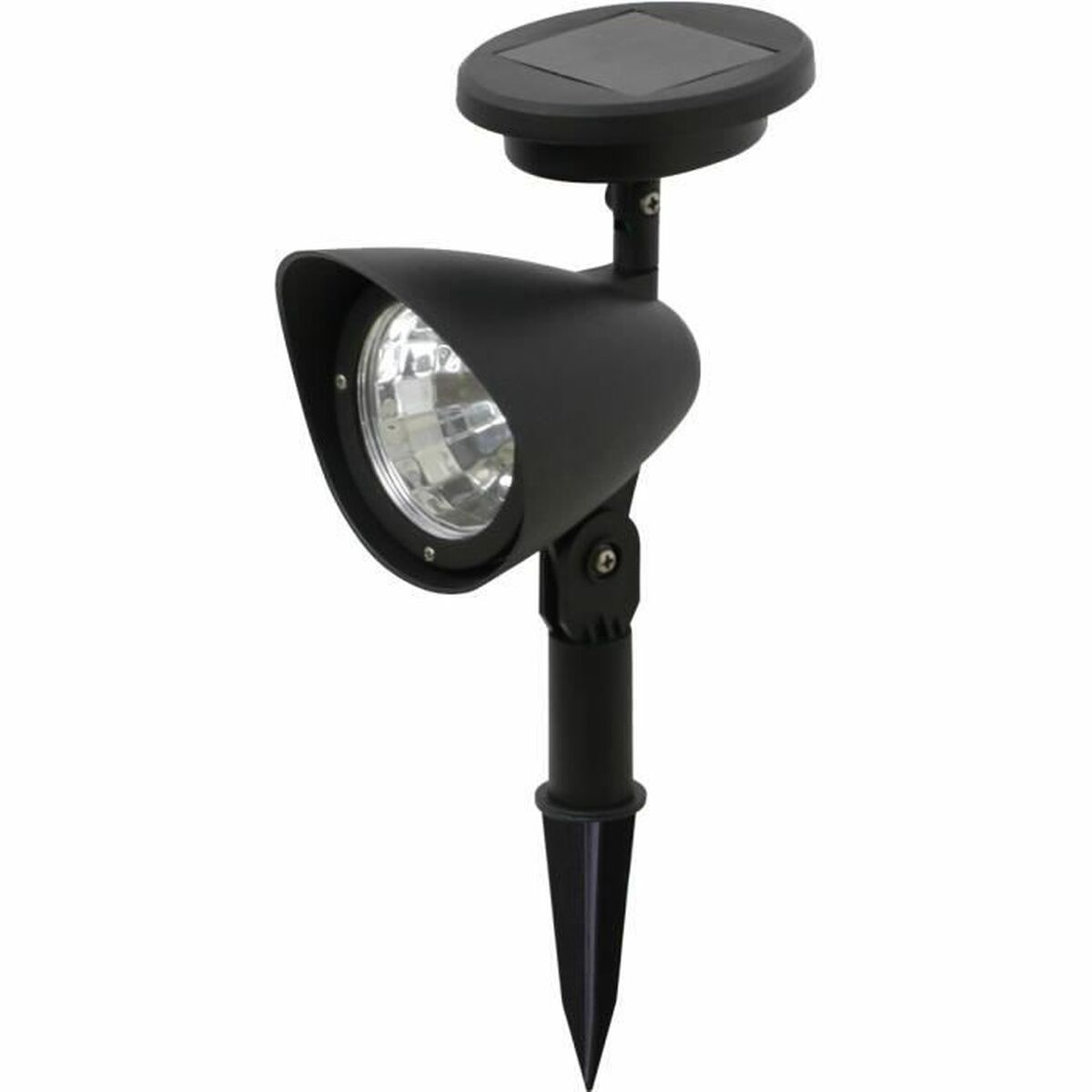 Solcellslampa Galix Svart Plast Ø 19,5 cm - 2