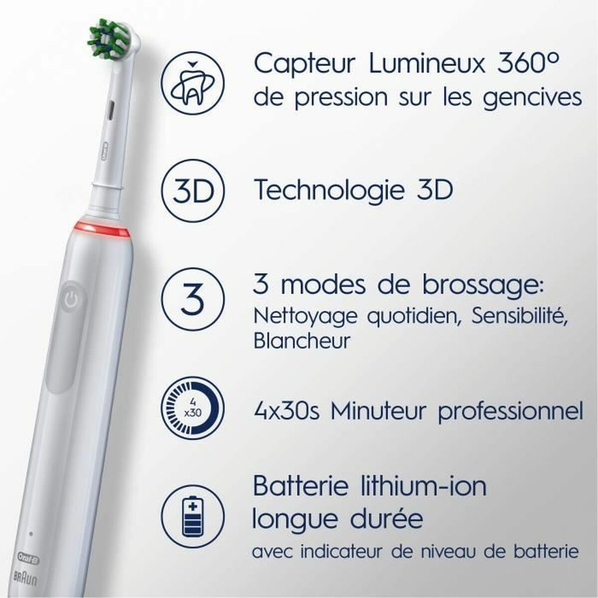 Elektrisk Tandborste Oral-B Pro 3 - 3