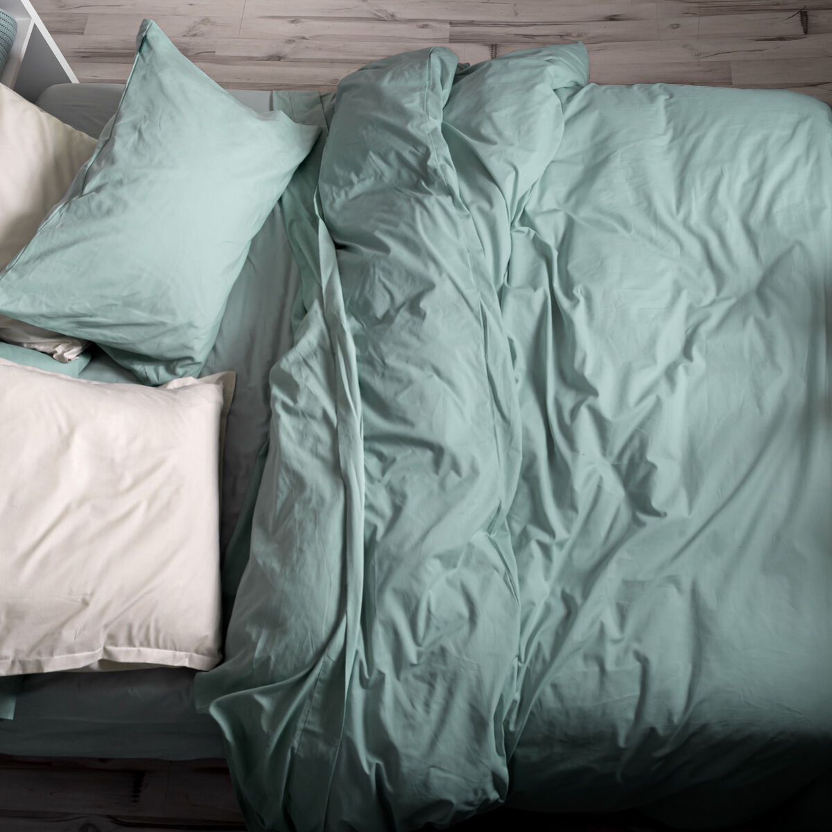 Påslakan HappyFriday Basic Mint 220 x 220 cm - 4