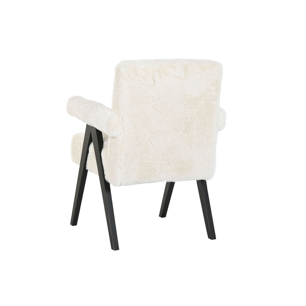Fåtölj Home ESPRIT Vit Trä 54 x 64 x 86 cm - 3