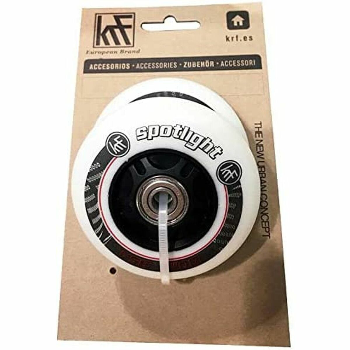 Hjul Spotlight LED KRF 80 MM Rosa - 14