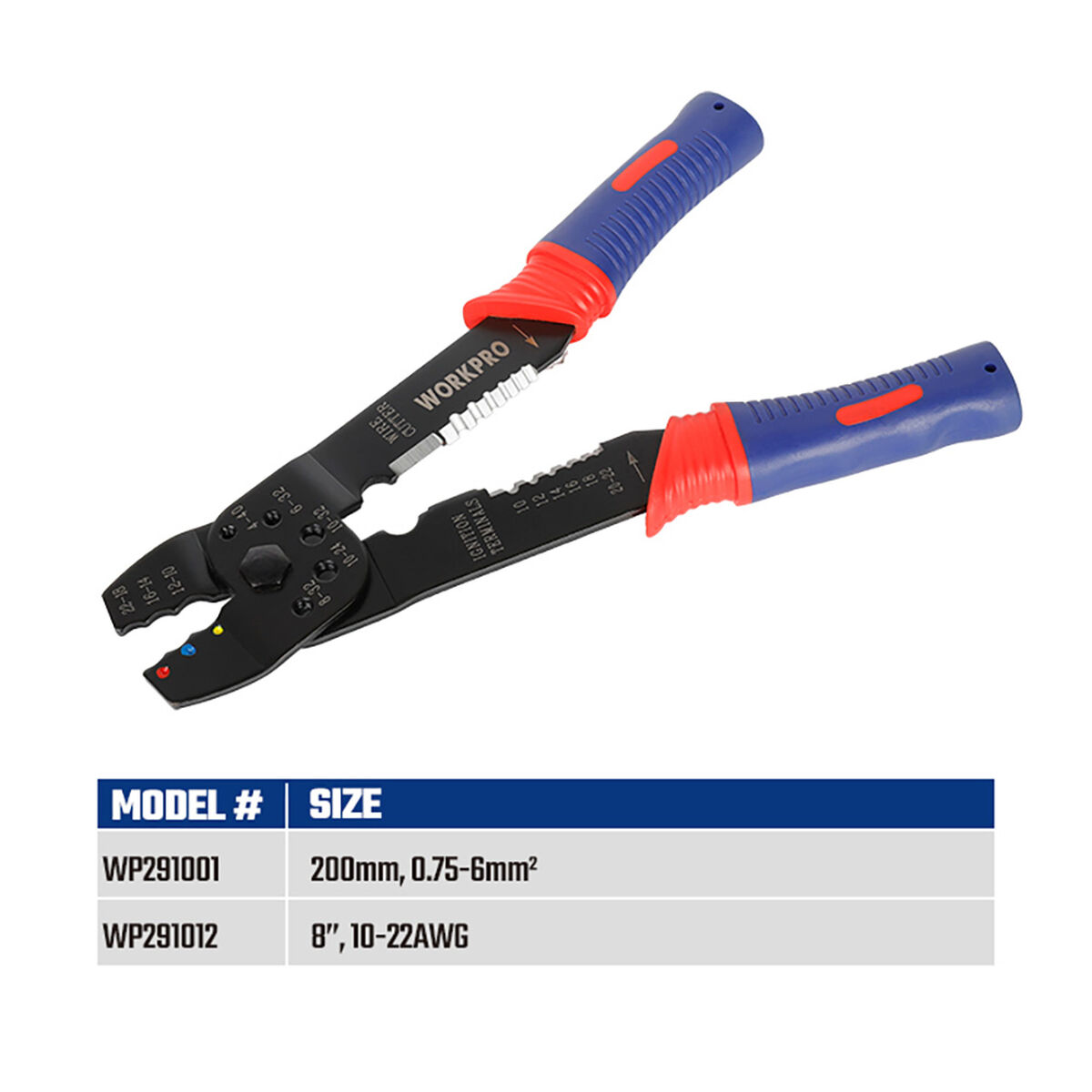 Kabelavlastningstång Workpro 20 cm - 5