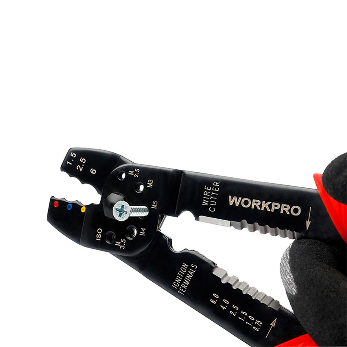 Kabelavlastningstång Workpro 20 cm - 3