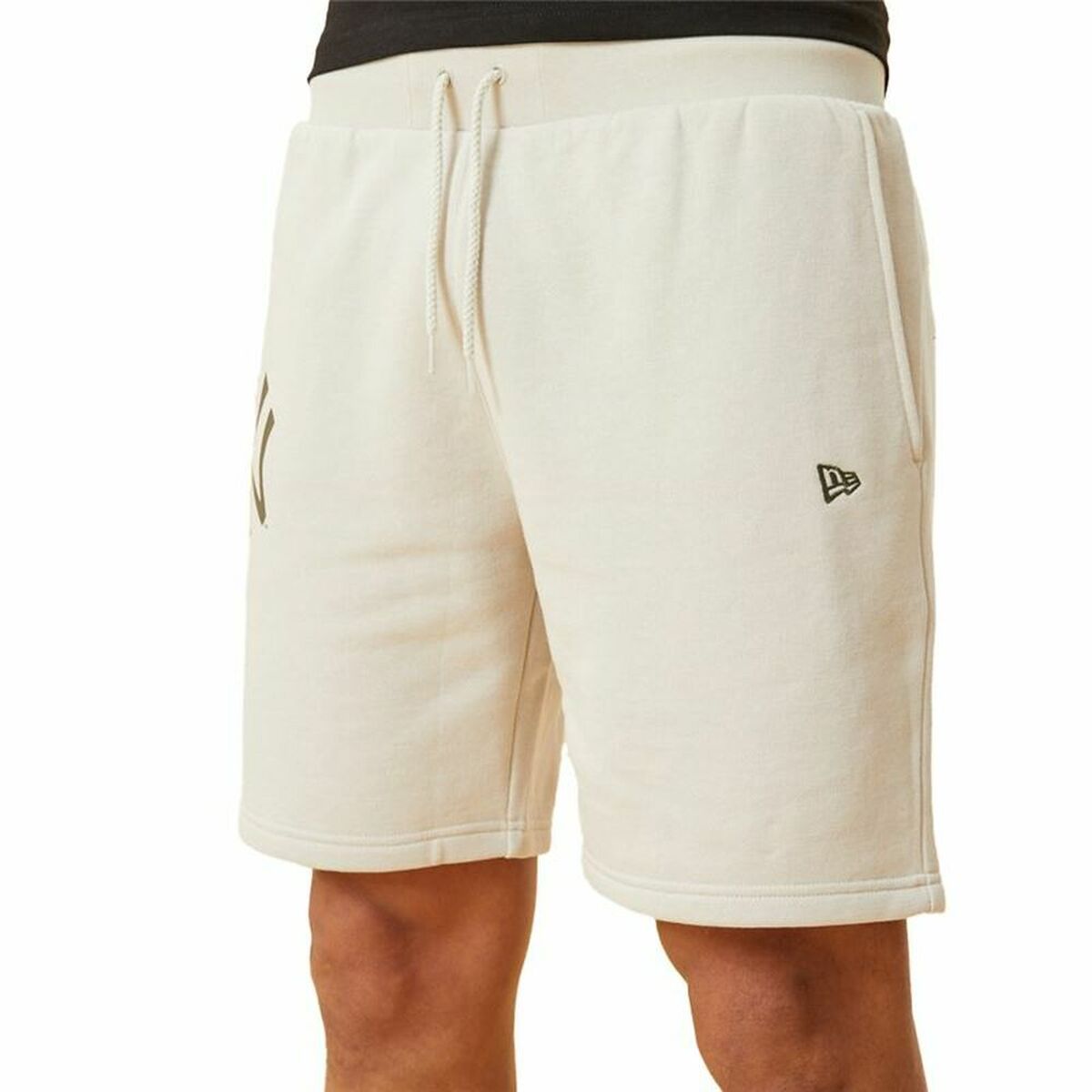 Sportshorts för män New Era MLB Seasonal Team New York Beige - 5