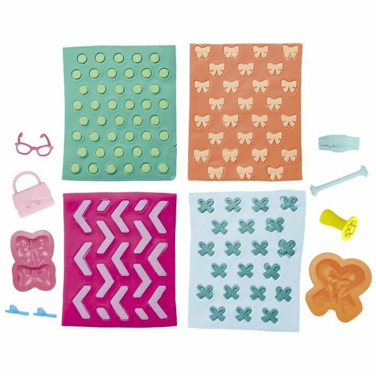 Modellera Spel Play-Doh BArbie Pearls & Bows Multicolour - 2