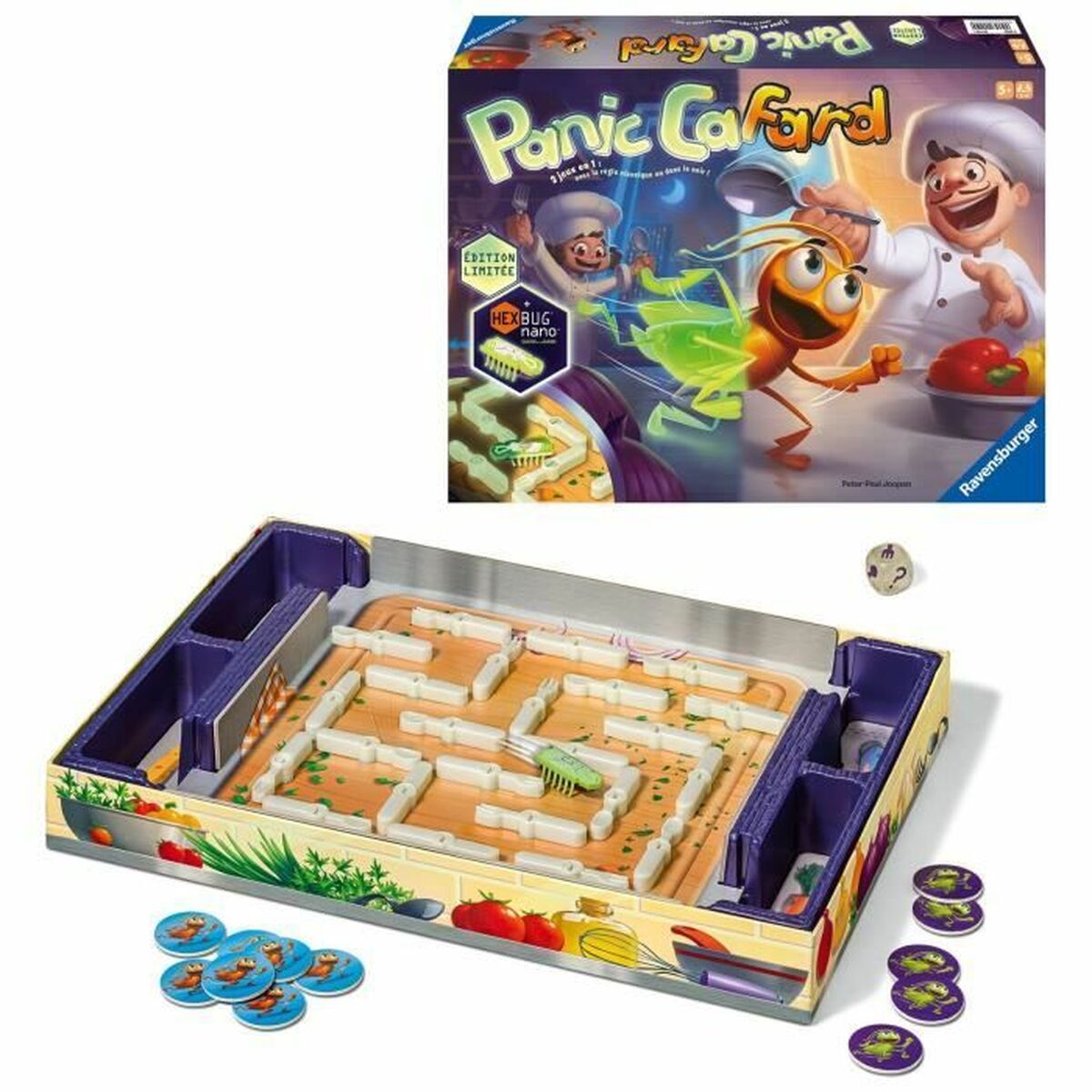 Sällskapsspel Ravensburger Phosphorescent Cockroach Panic - 4
