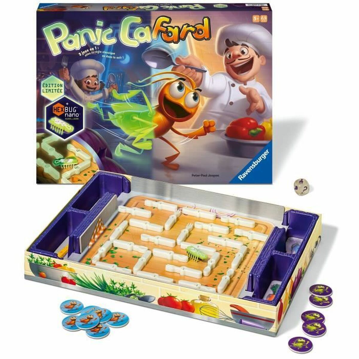 Sällskapsspel Ravensburger Phosphorescent Cockroach Panic - 2