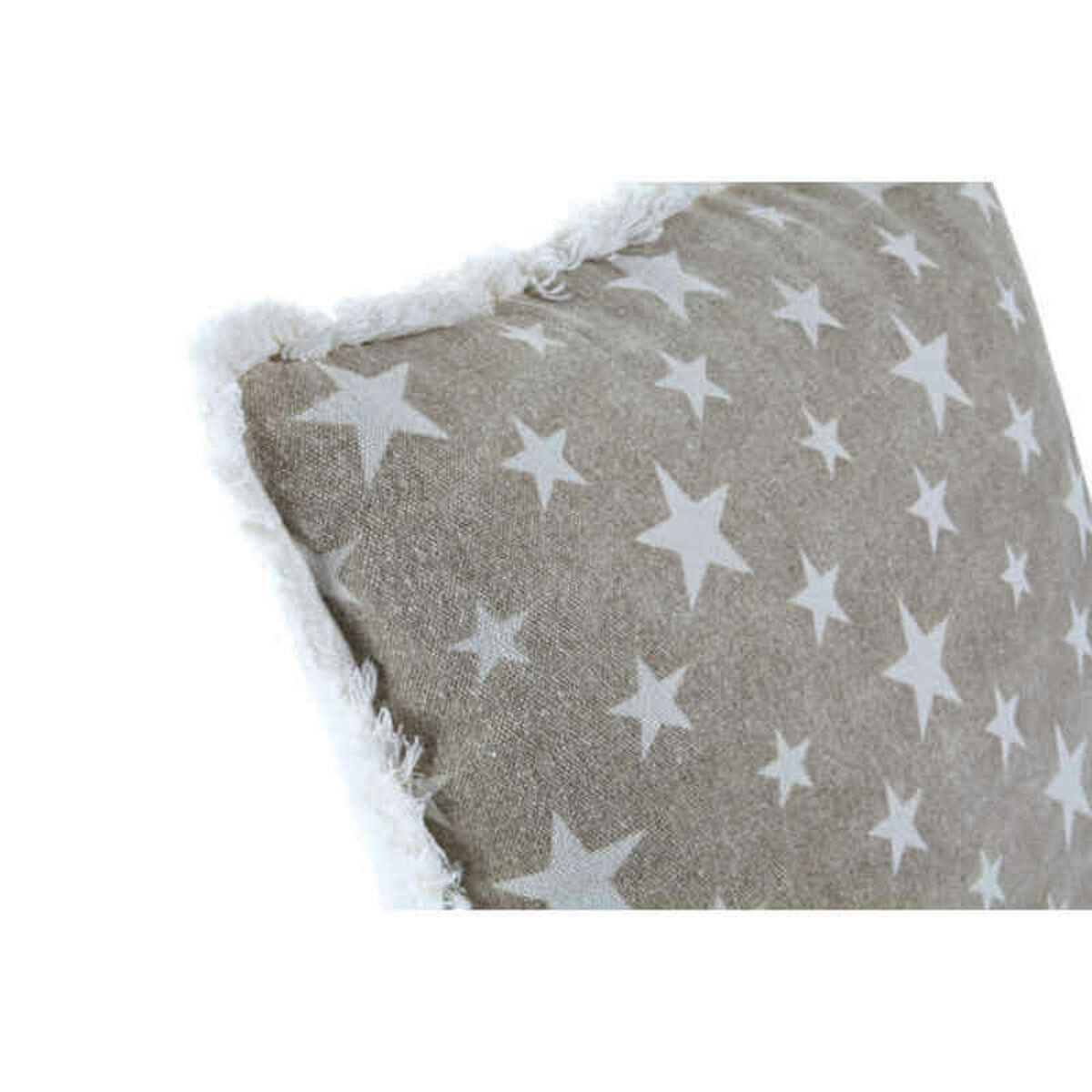 Kudde DKD Home Decor Grå Beige Polyester Bomull Aluminium (45 x 10 x 45 cm) (2 antal) - 2