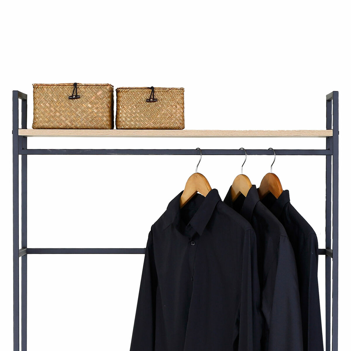Skåp Max Home Stål Melamin spånskiva 83 x 167 x 39 cm - 3