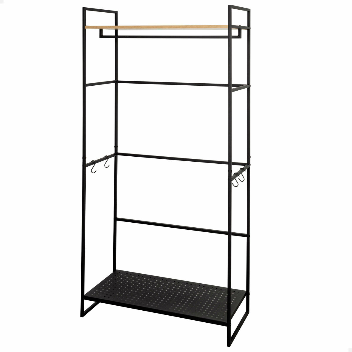 Skåp Max Home Stål Melamin spånskiva 83 x 167 x 39 cm