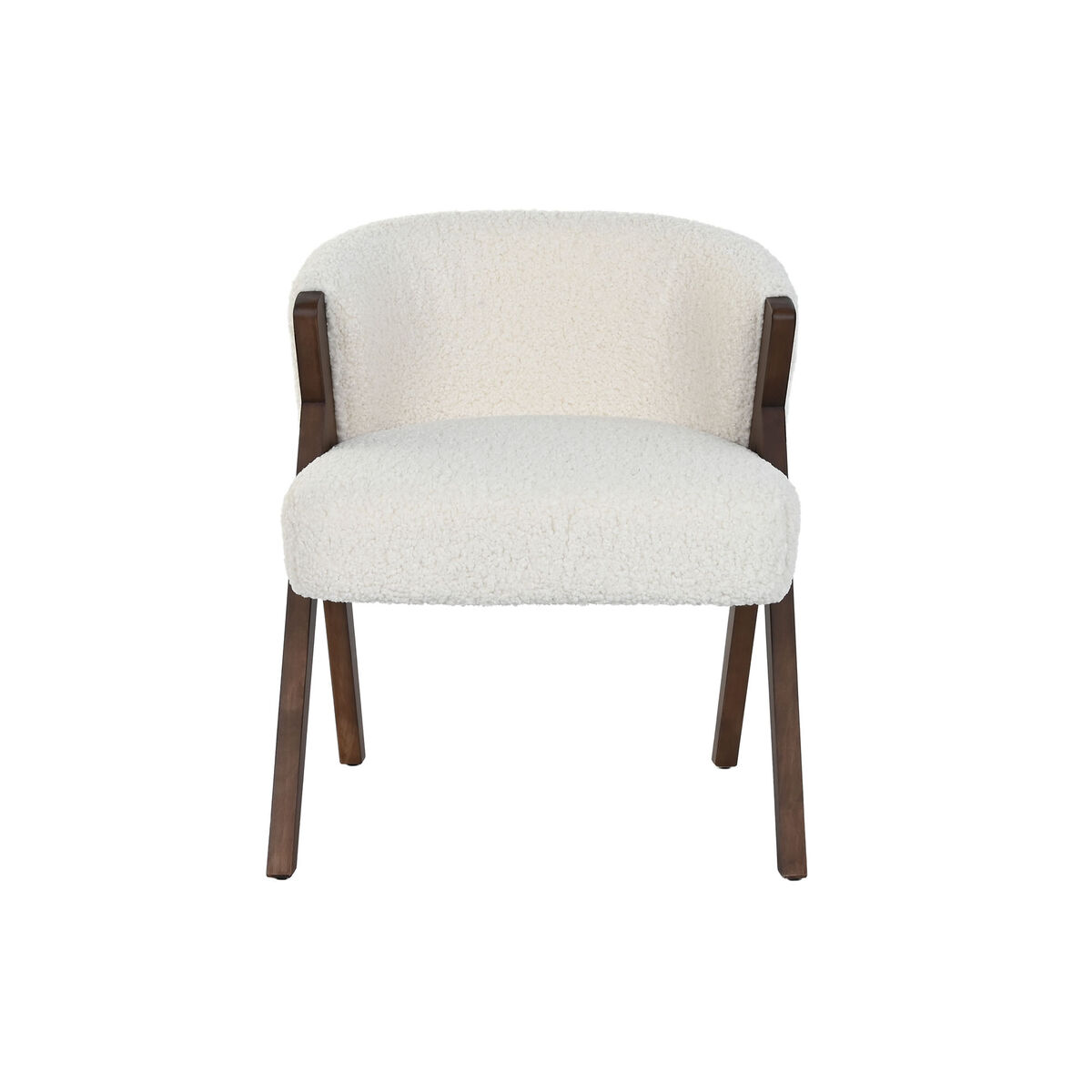 Matsalsstol Home ESPRIT Polyester Trä 58 x 58 x 70 cm - 2