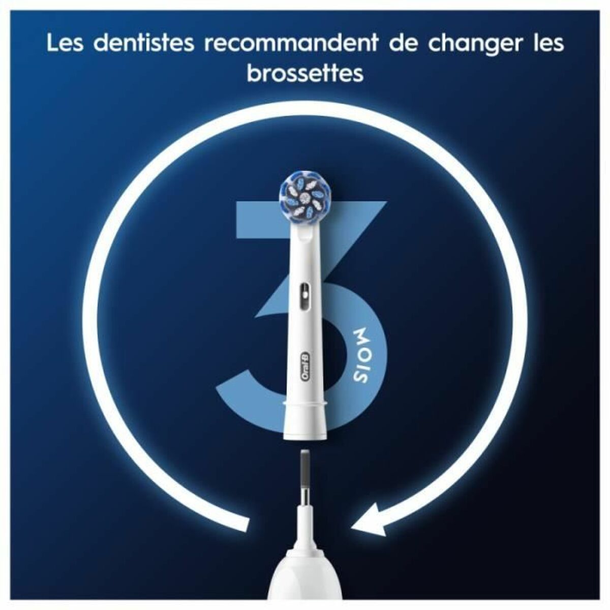 Tandborsthuvud Oral-B Pro Sensitive 3 Delar - 2