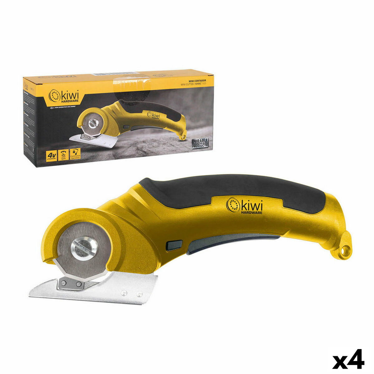 Elektrisk trimmer Kiwi Mini Cutter Trådlös 4 V (4 antal)