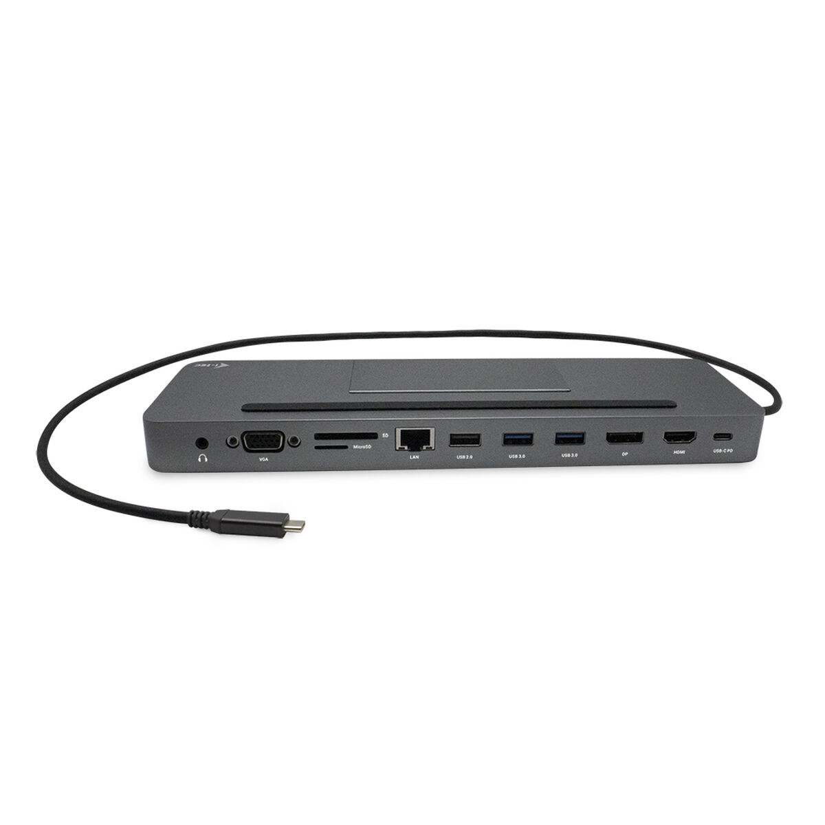 USB-HUB i-Tec C31FLATPRO100 Grå - 6