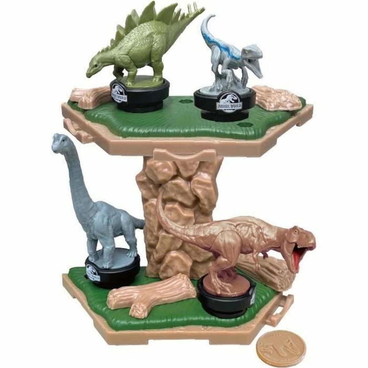Sällskapsspel EPOCH D'ENFANCE Jurassic World Island Quake 15 x 6 x 23 cm - 2