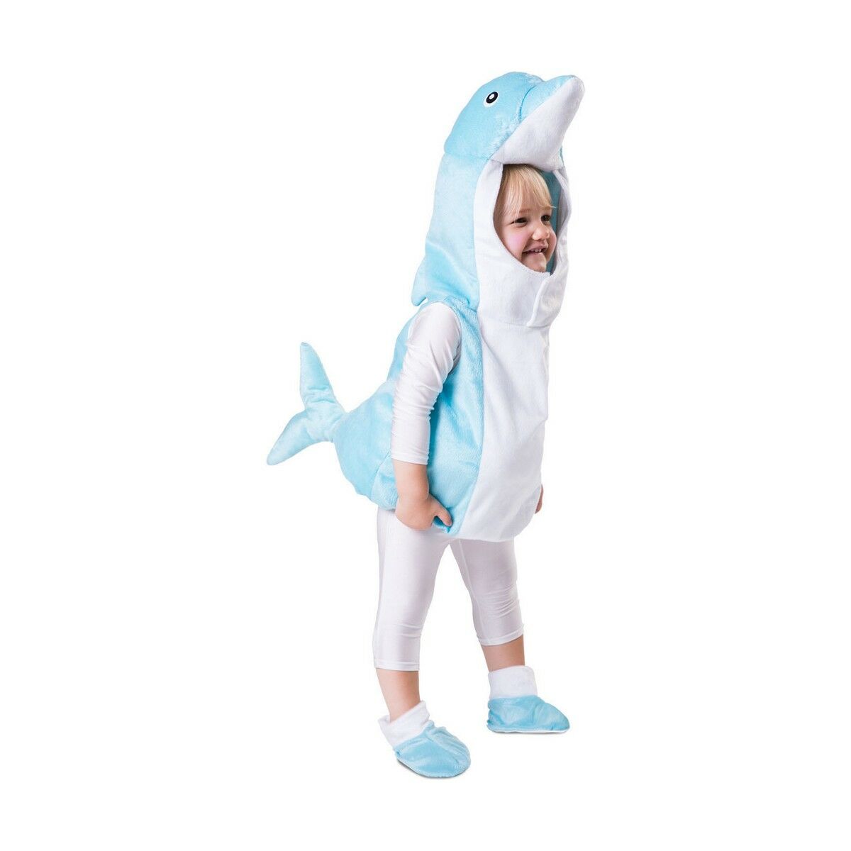 Maskeraddräkt bebis My Other Me Delfin (2 Delar)