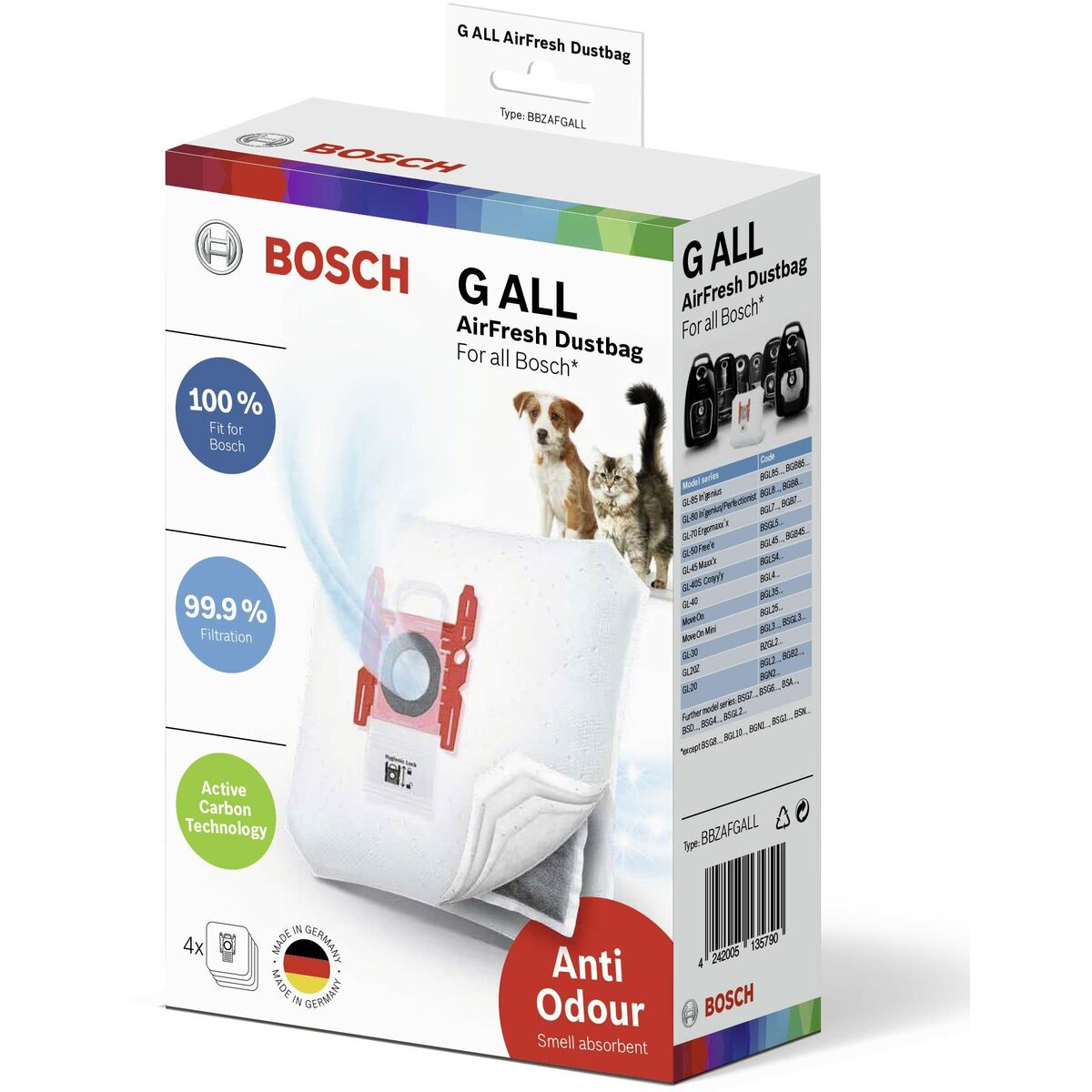 Dammsugarpåse BOSCH BBZAFGALL - 7