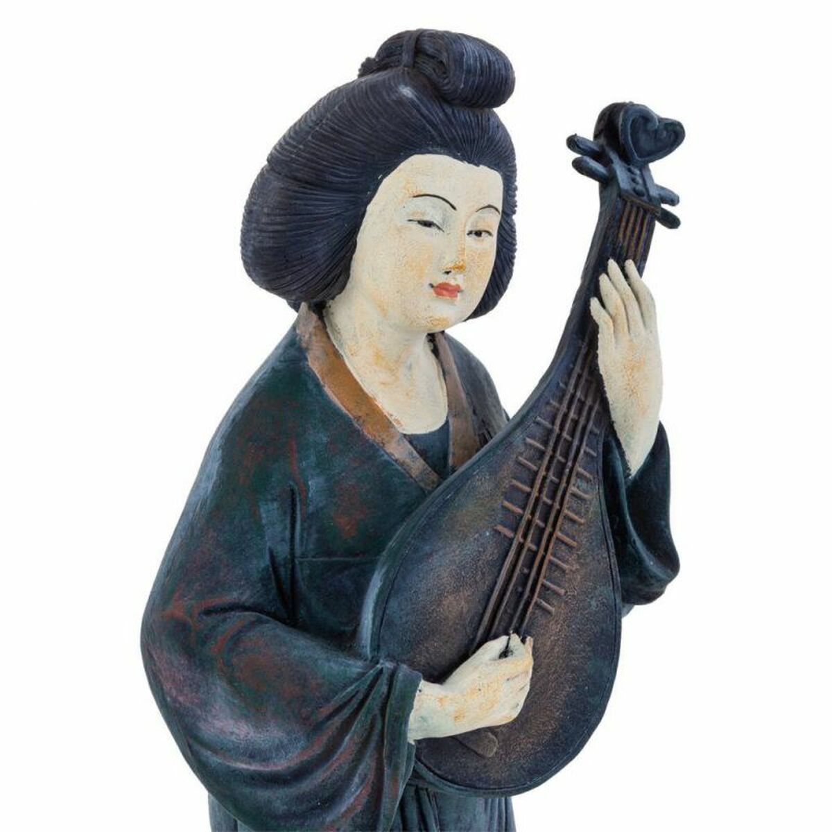 Prydnadsfigur Alexandra House Living Orientalisk Musik 16 x 60 x 21 cm - 5