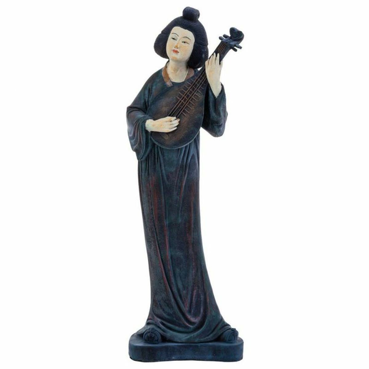 Prydnadsfigur Alexandra House Living Orientalisk Musik 16 x 60 x 21 cm - 3