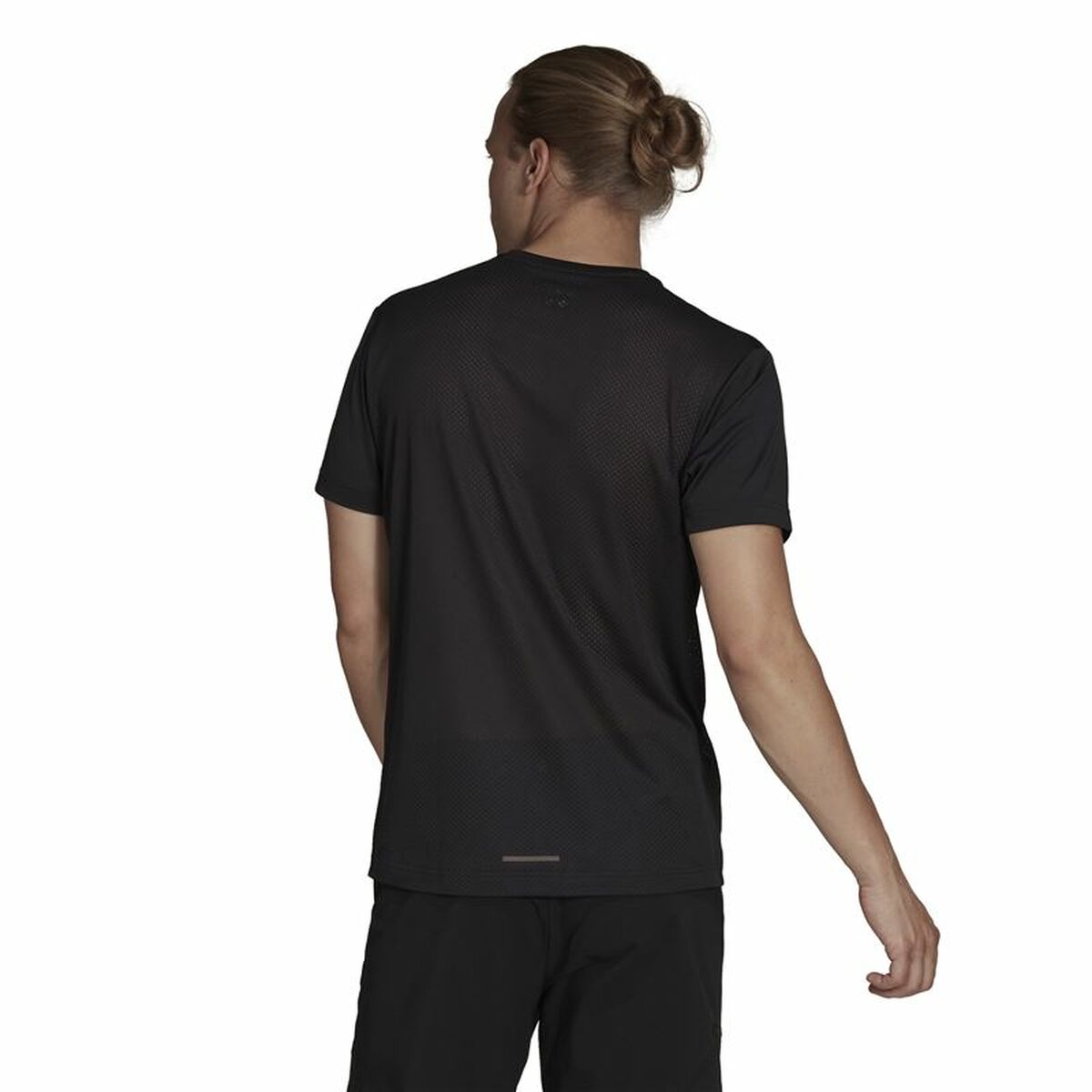 T-shirt med kortärm Herr Adidas Agravic Svart - 3