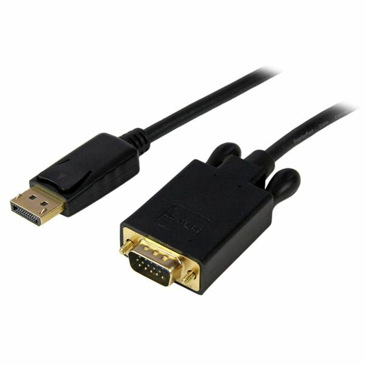 DisplayPort till VGA Adapter Startech DP2VGAMM6B           (1,8 m) Svart 1.8 m - 10