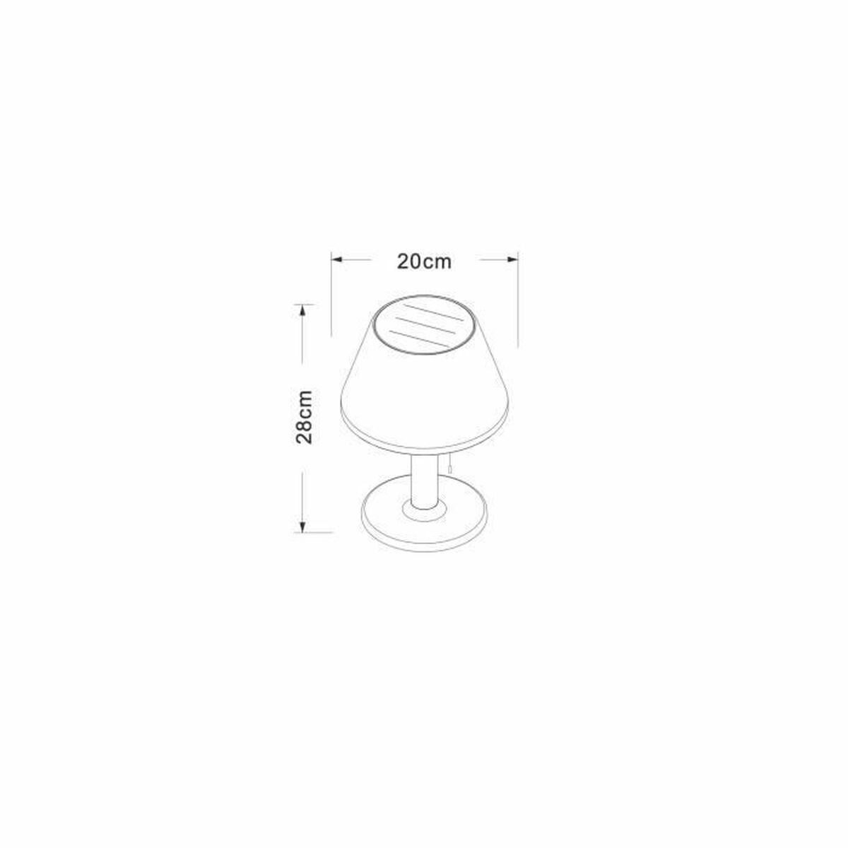 Solcellslampa Galix G2 Rörelsedetektor Vit 1,2 w 100 Lm - 2