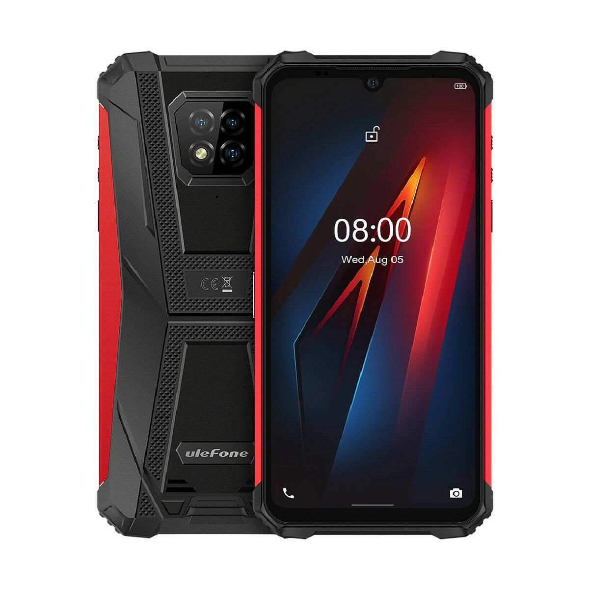 Smartphone Ulefone Armor 8 Röd 64 GB Octa Core 6,1" 4 GB RAM